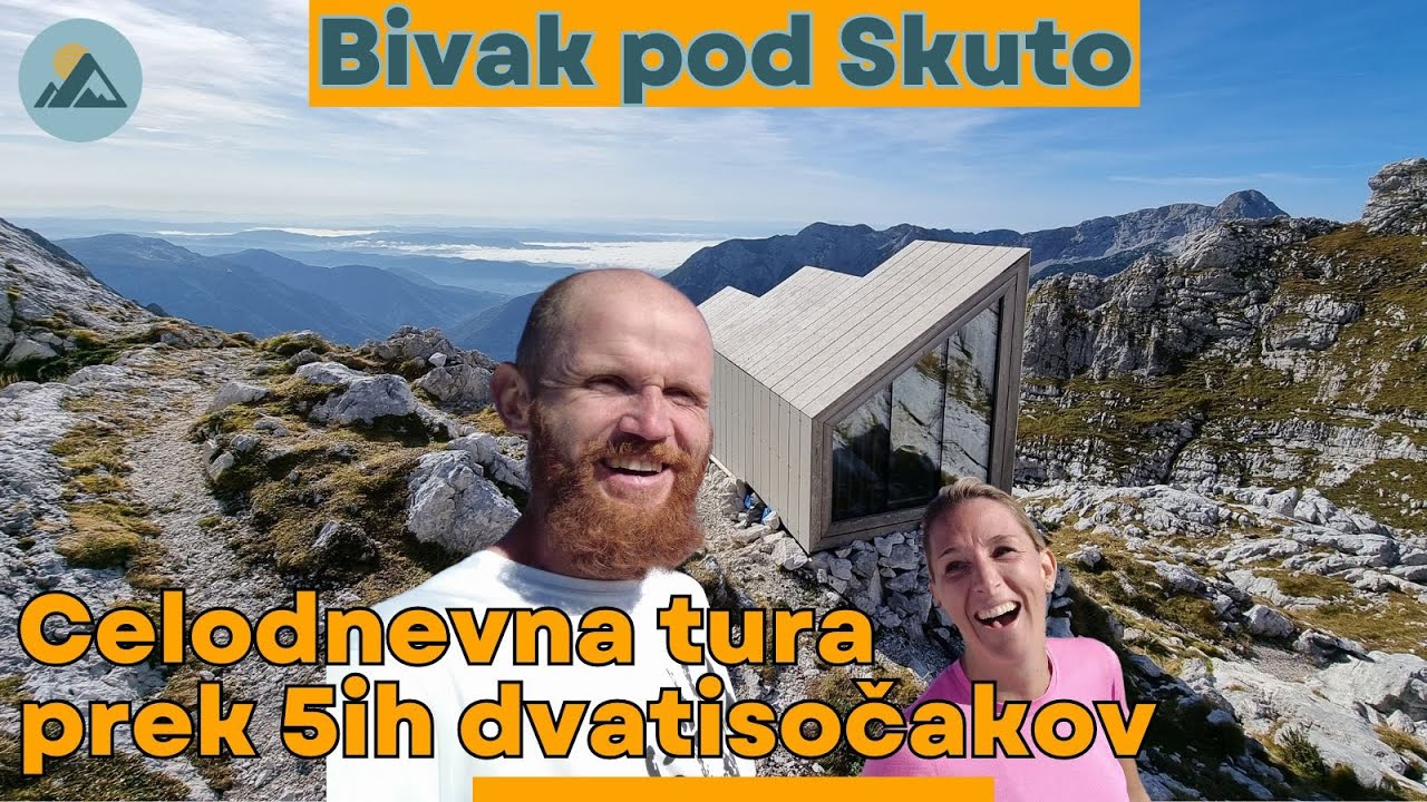 Bivak pod Skuto, Rinke, Turska gora in Brana v fantastični celodnevni turi