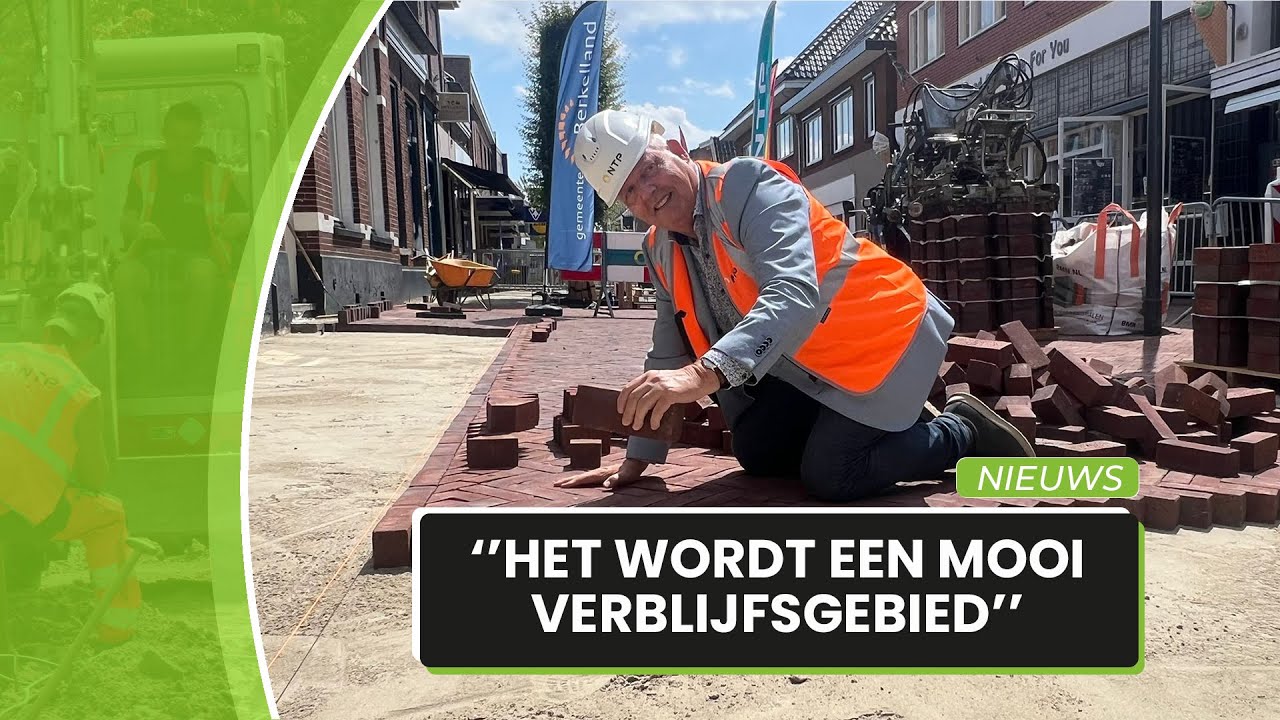 Eerste steen voor miljoenenproject in centrum van Neede is gelegd