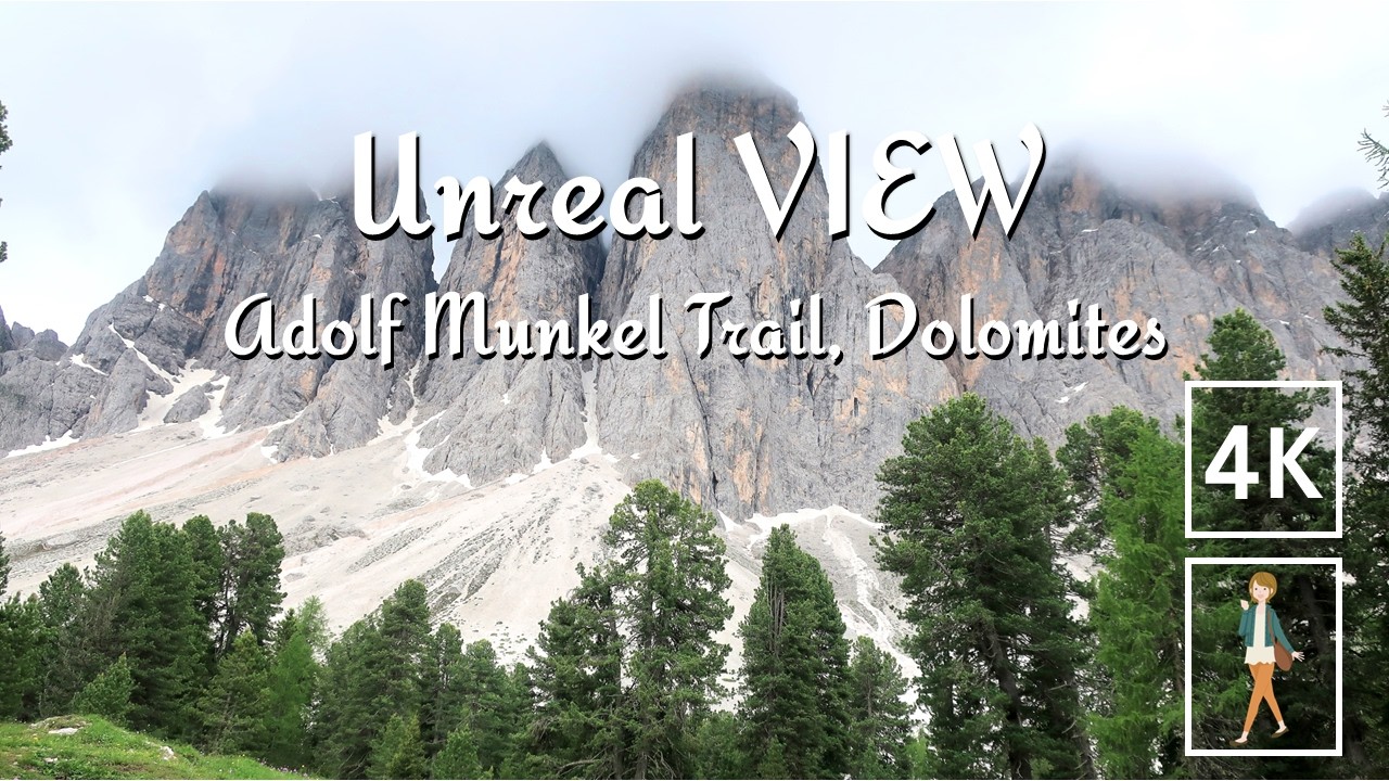 🇮🇹 Unforgettable Adolf Munkel Trail Hike | Epic Dolomites Scenery & Hidden Alpine Paradise | 4K UHD