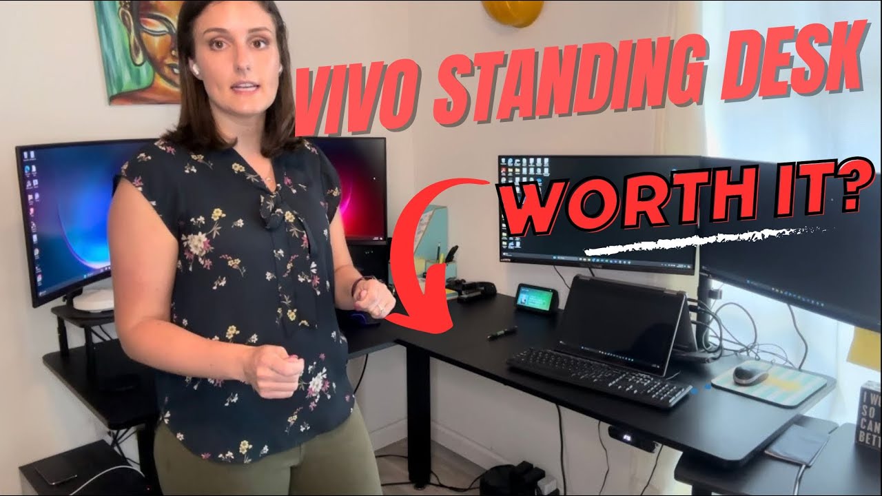 Review of VIVO Standing Corner Desk