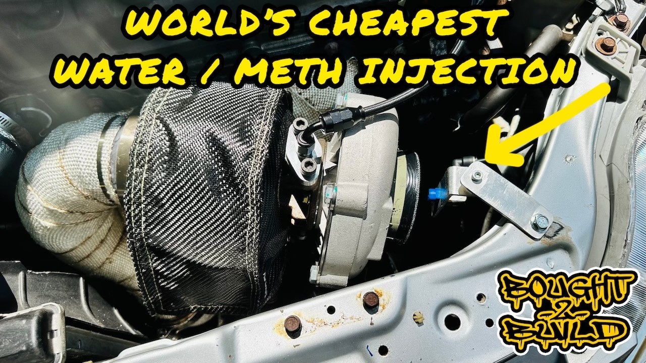 CHEAPEST METHANOL INJECTION KIT! WINDSHIELD WASHER PUMP???