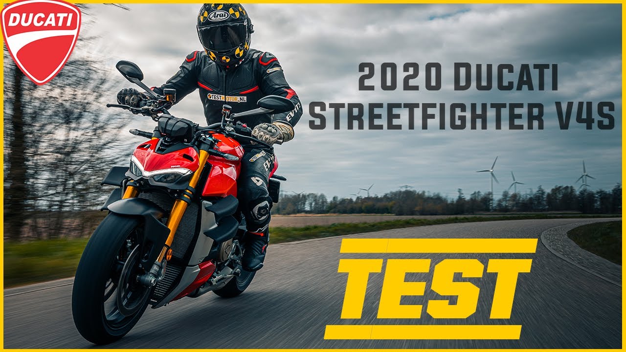 2020 Ducati Streetfighter V4S | 208 PK in een naked bike!?