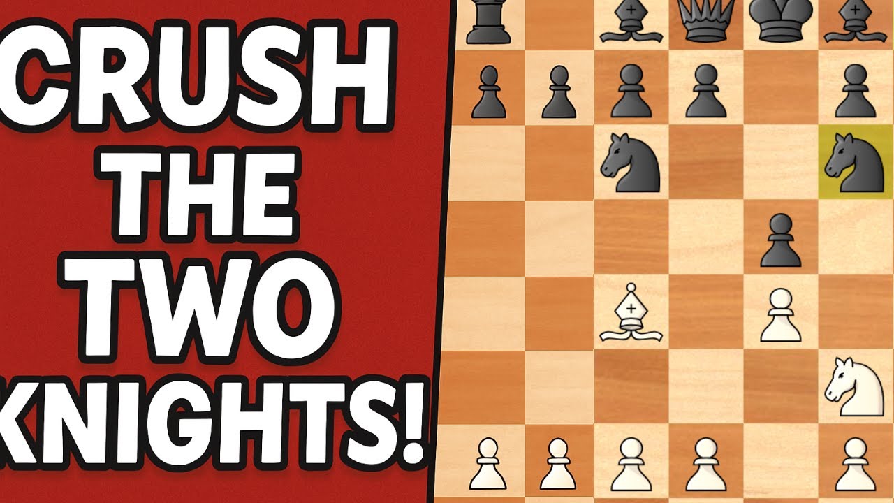 Destroy the Two Knights Defense | Best Chess Opening Traps