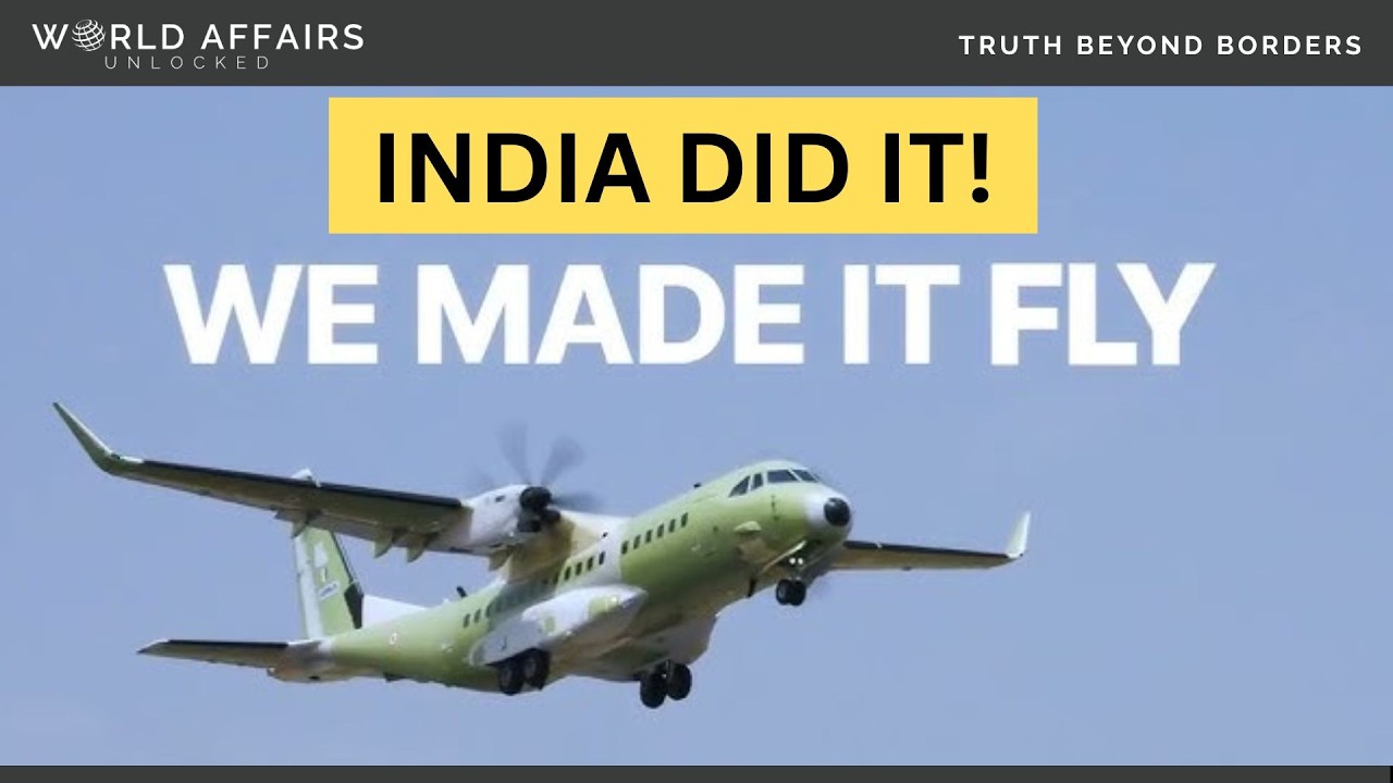 Airbus C295 Made in India Flies for the First Time ! Historic Moment! India Enters Elite Club #c295