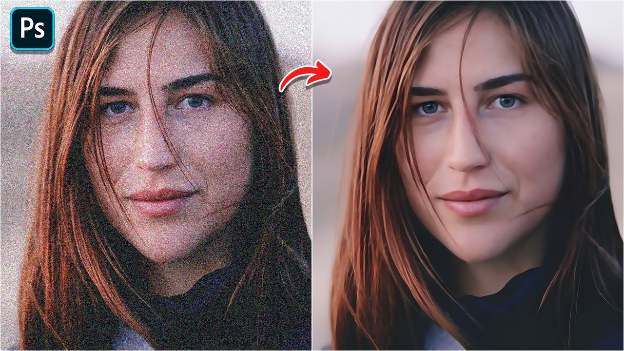 Как уменьшить шум в Photoshop 2022 | Уменьшение шума | Удаление зернистости с фотографий