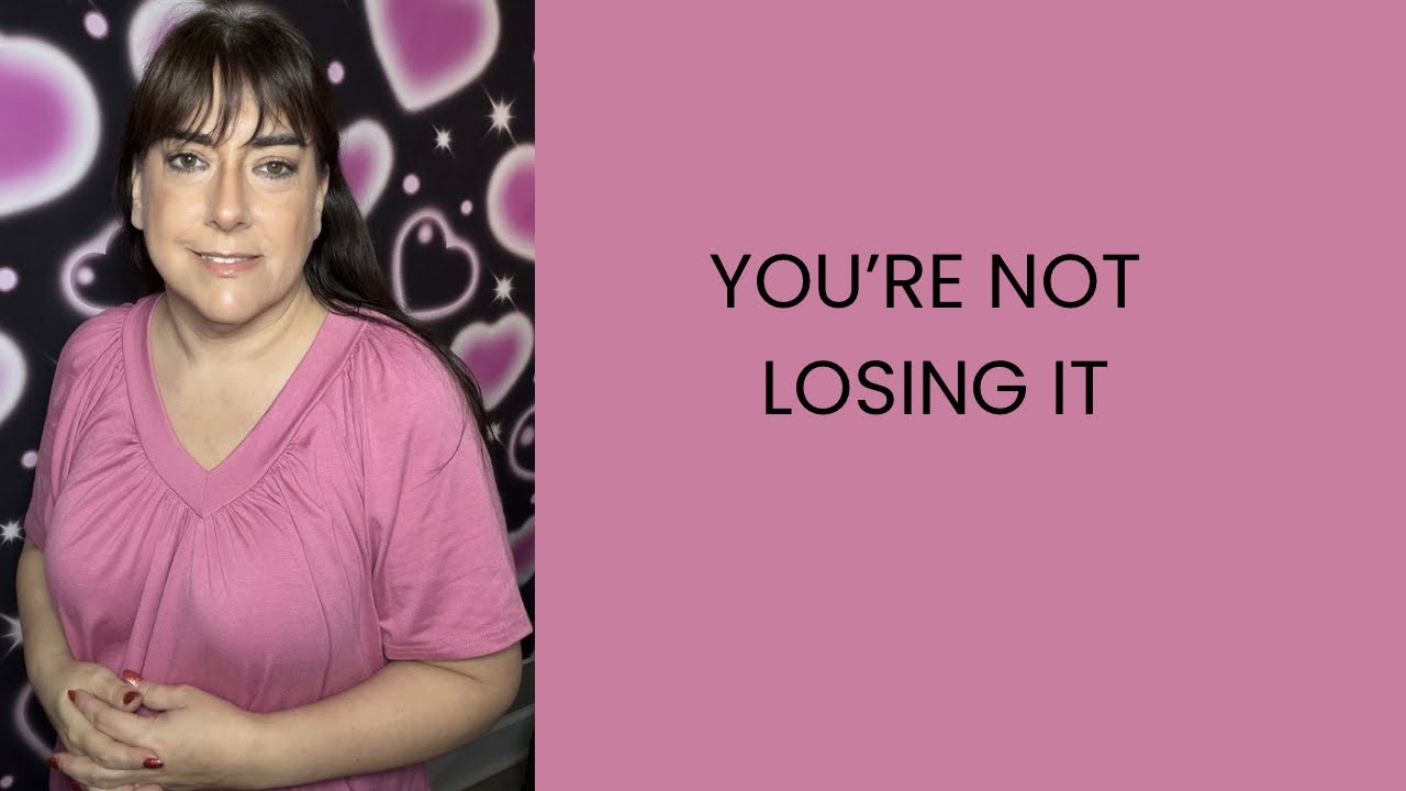 You’re not losing it.