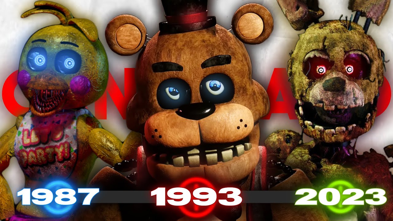 FNAF PLUS FUE CANCELADO POR ESTOS FANGAMES (Fnaf Plus 1-4)