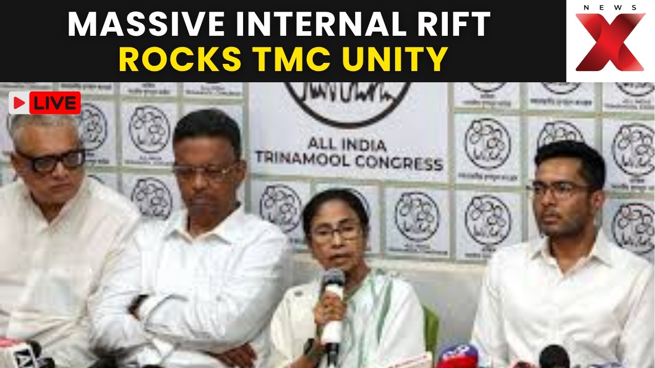 Massive TMC Split LIVE: Crisis Deepens For Mamata Banerjee In West Bengal | NewsX