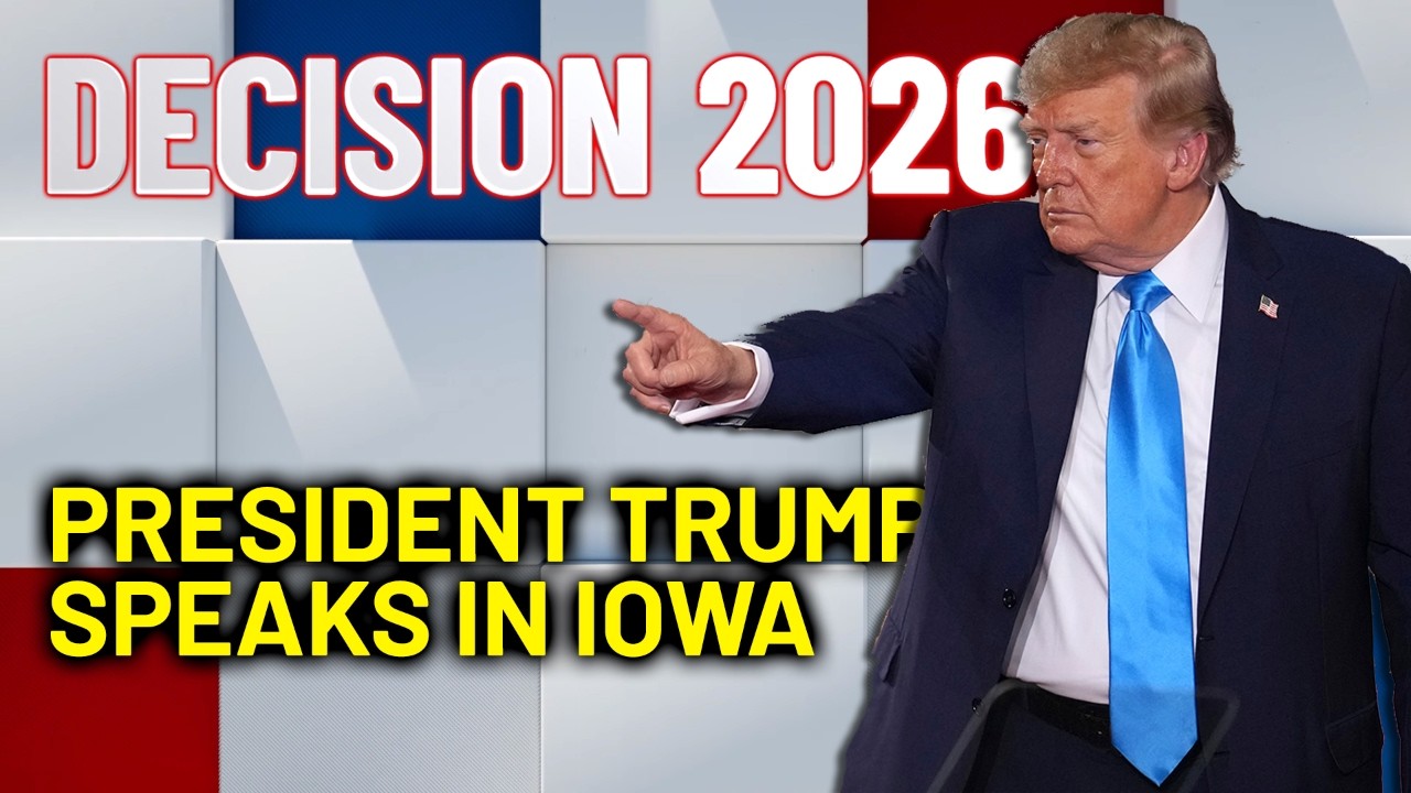 LIVE: President Donald Trump headlines Iowa midterm rally