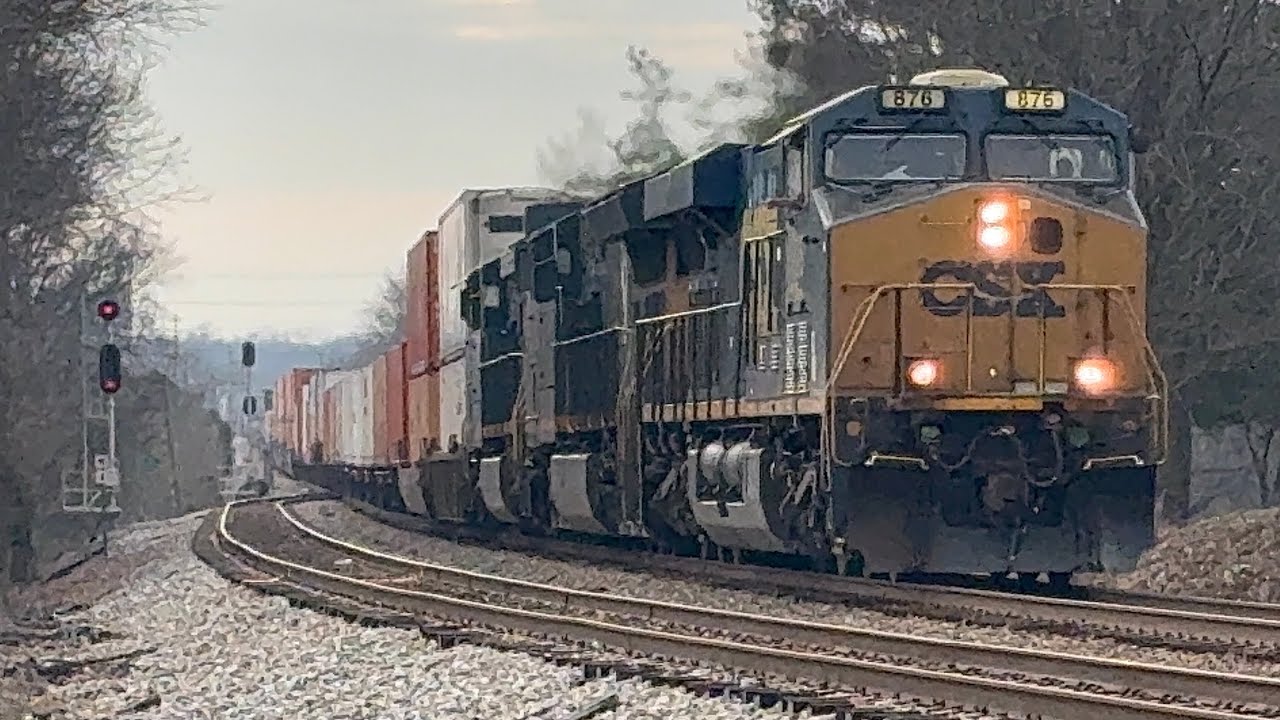1-3-2026 First Trains of 2026 on the CSX Henderson Sub
