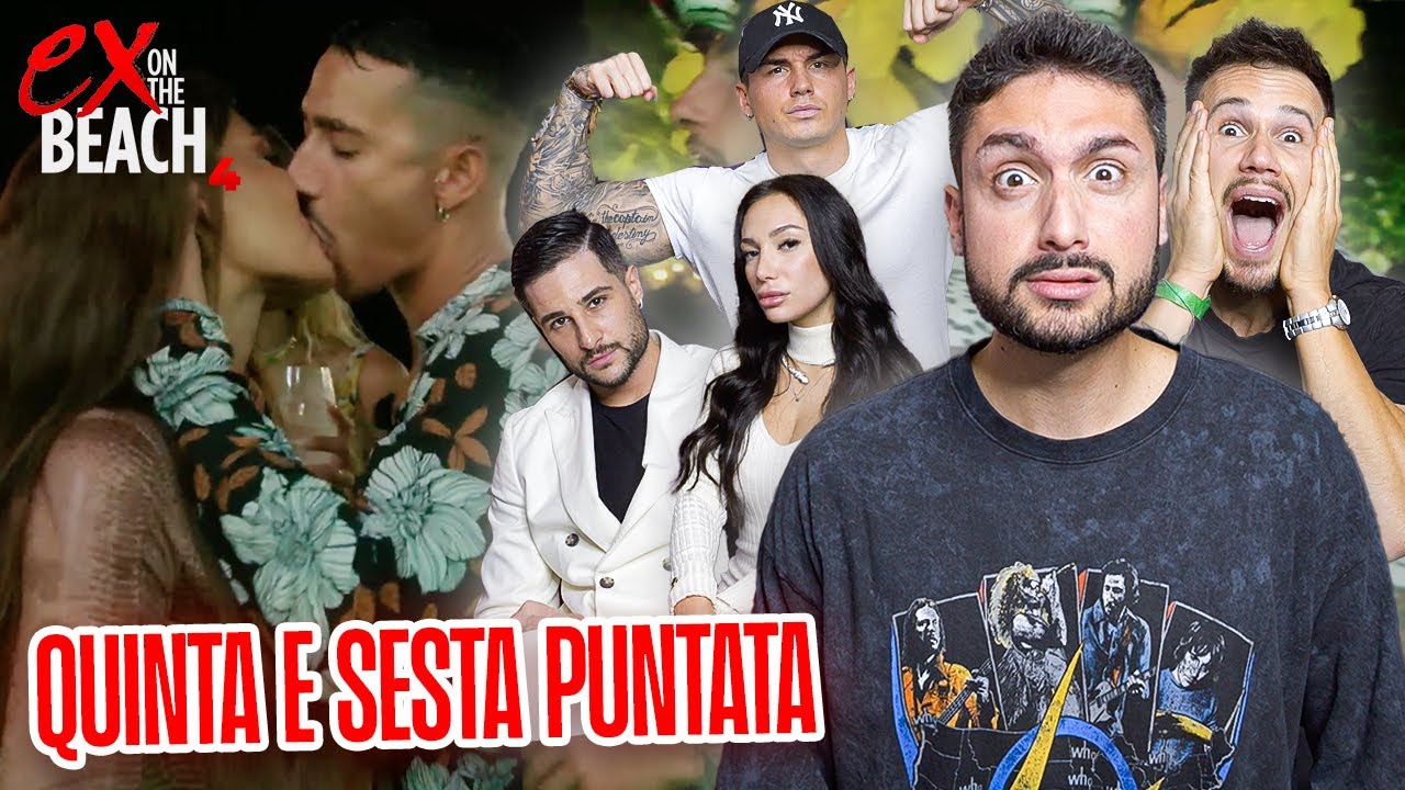 EX ON THE BEACH ITALIA 4: QUINTA E SESTA PUNTATA REACTION (CON ELEONORA E MATTEO) | TONY IPANTS