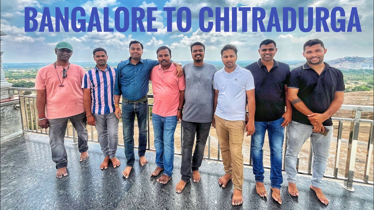 Bangalore to Chitradurga Vinod k Village main  Full team k sath