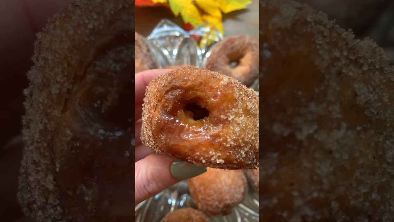EASIEST Cinnamon Sugar Donuts 