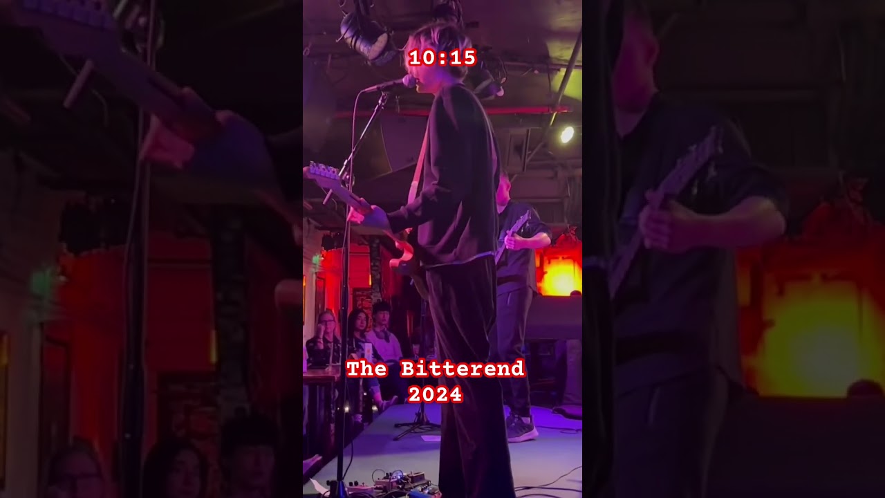 10:15 -Jack West -The Bitterend 2024 #nyc  #nyclife #rock #emergingrock #thebitterend