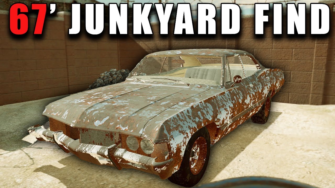1967 CHEVY IMPALA FOUND IN JUNKYARD | Car Mechanic Simulator 2018