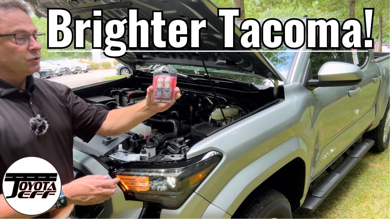 How to Install 2024 Toyota Tacoma LASFIT LED Turn Signals - BRIGHT!