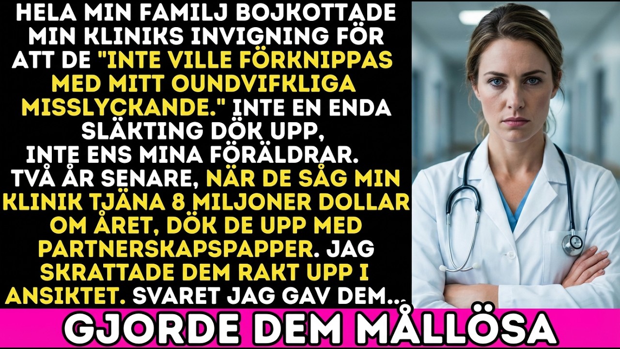 Jag byggde min klinik från grunden – nu vill familjen in efter att ha kallat mig misslyckad
