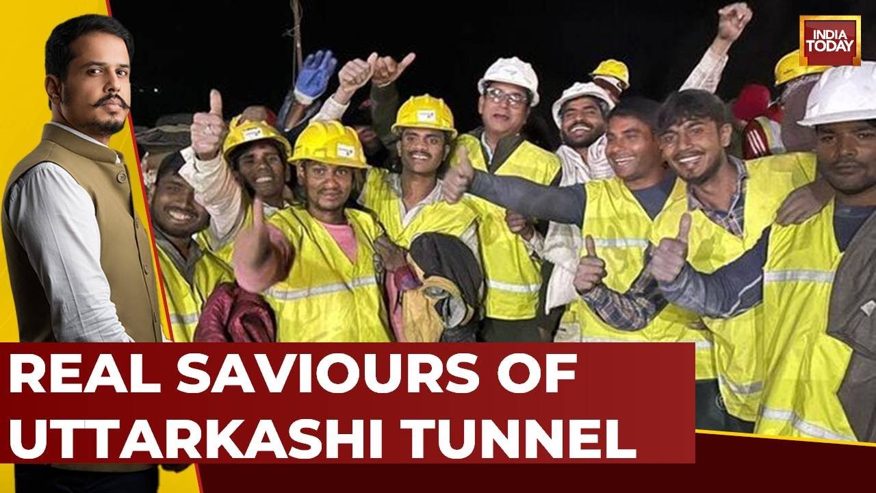 5ive Live With Shiv Aroor: Rat Miners Of Uttarkashi Tunnel Rescue Operation Speaks To India Today
