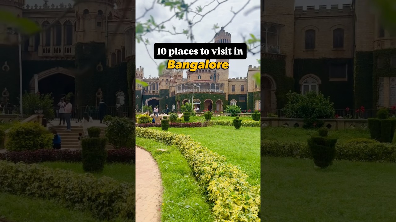 Top 10 places to visit in Bangalore #ssvlogs #bangalorevlogs
