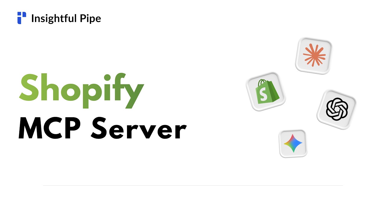 Claude AI + Shopify MCP Server: Pull Data, Create Products & Generate Sales Reports
