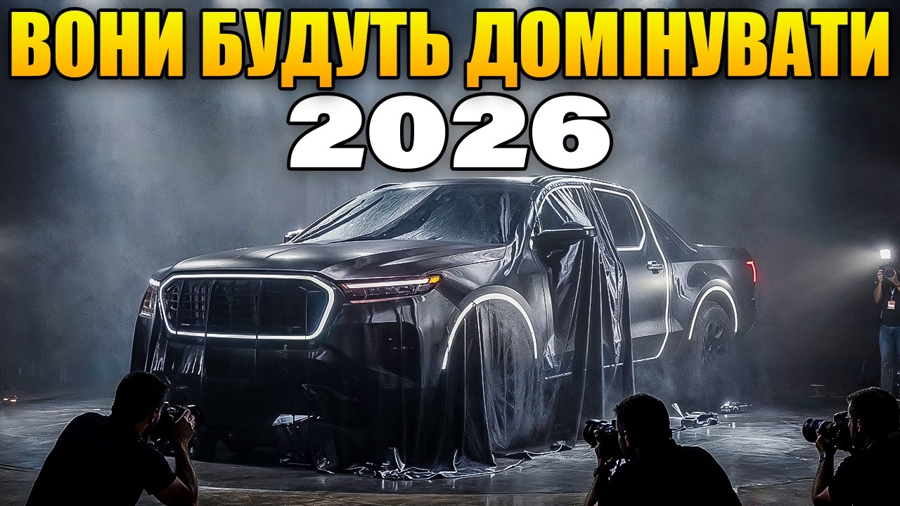 8 Нових Пікапів, Що ПРИНИЖУЮТЬ Усіх КОНКУРЕНТІВ