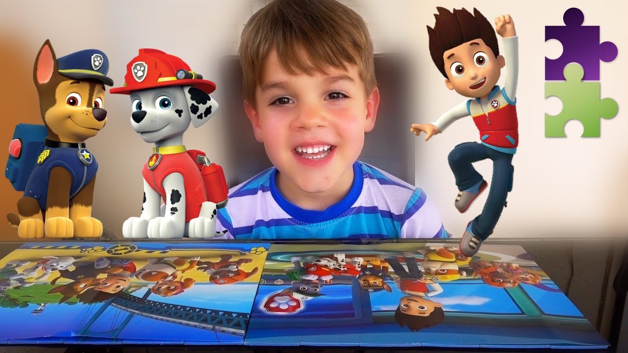 Paw Patrol Lookout Tower Puzzle Games at Adventure Bay!