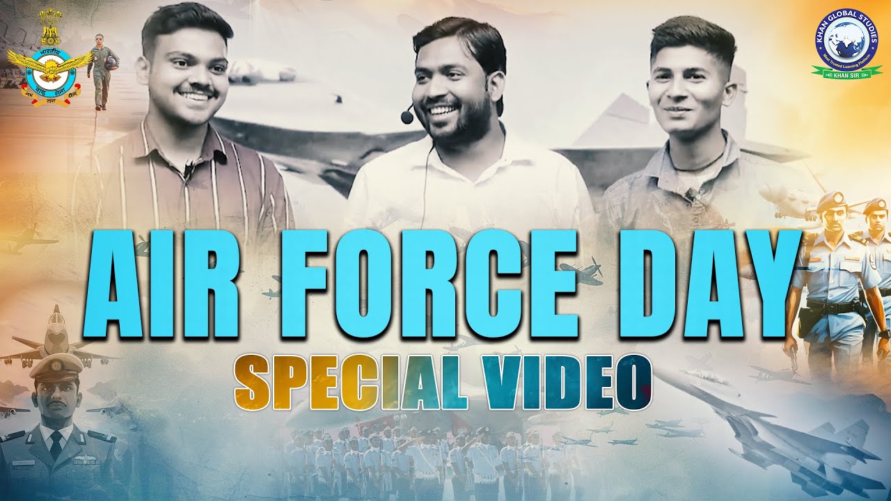 Indian Air Force Day' 8th Oct | Khan Sir's Selected Students for Air Force Pilot✨ Fighter Pilot |KGS