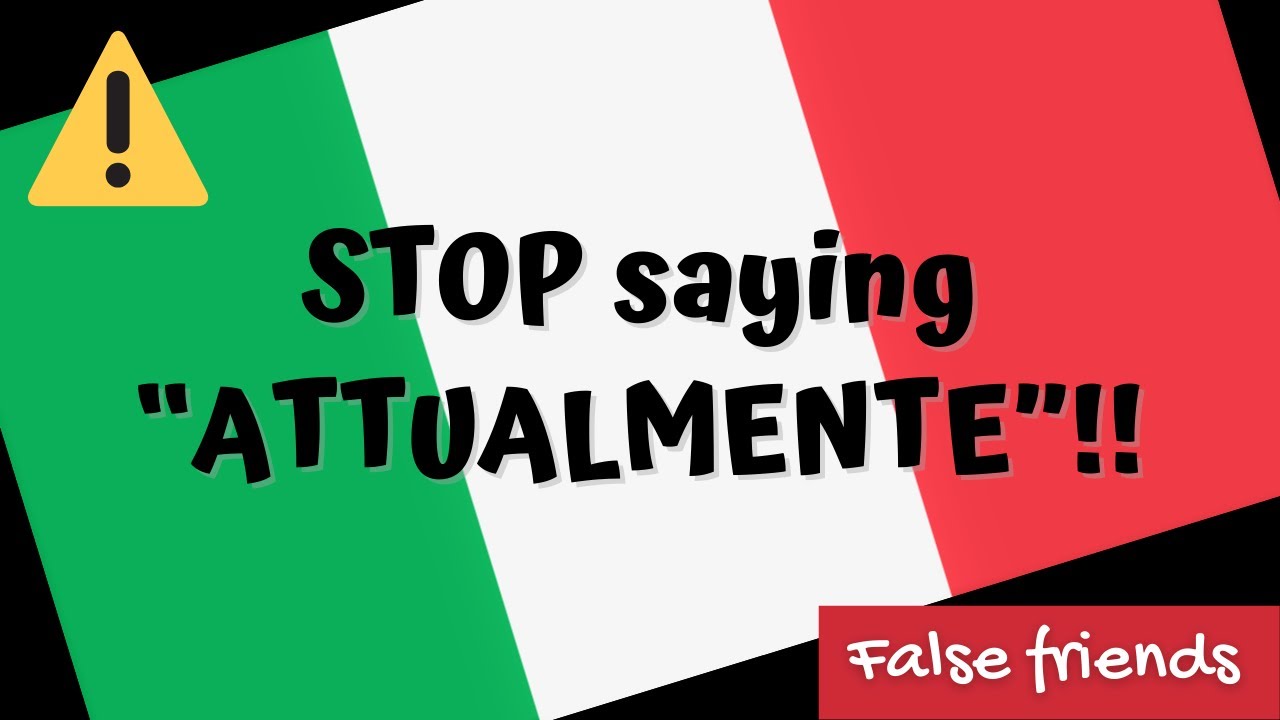 How to REALLY say “ACTUALLY” in Italian | | LEARN ITALIAN