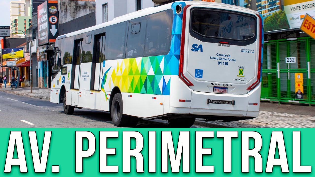 Avenida Perimetral (Santo André/SP) - Movimentação de Ônibus #763