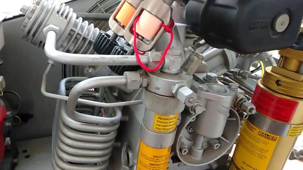 BAUER  komba b200 compressor