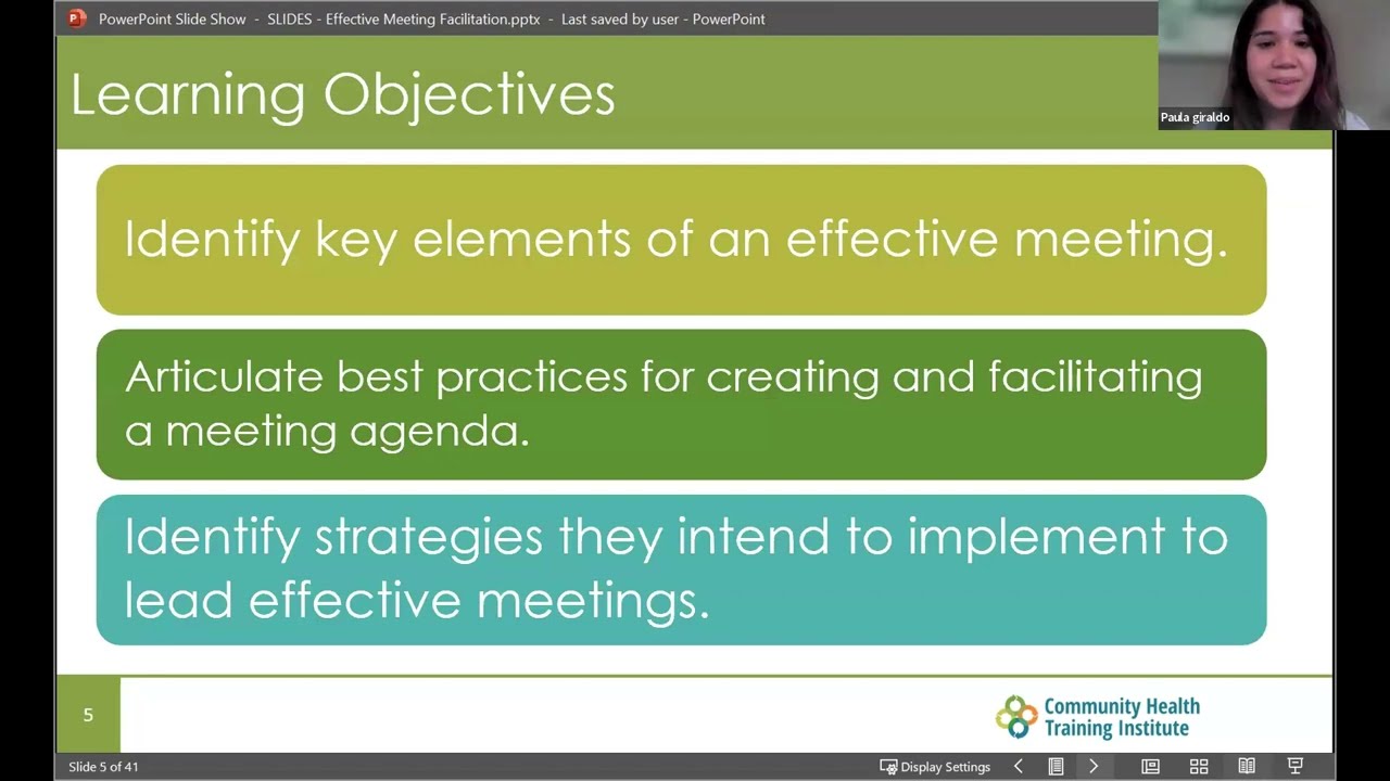 Effective Meeting Facilitation (2024)