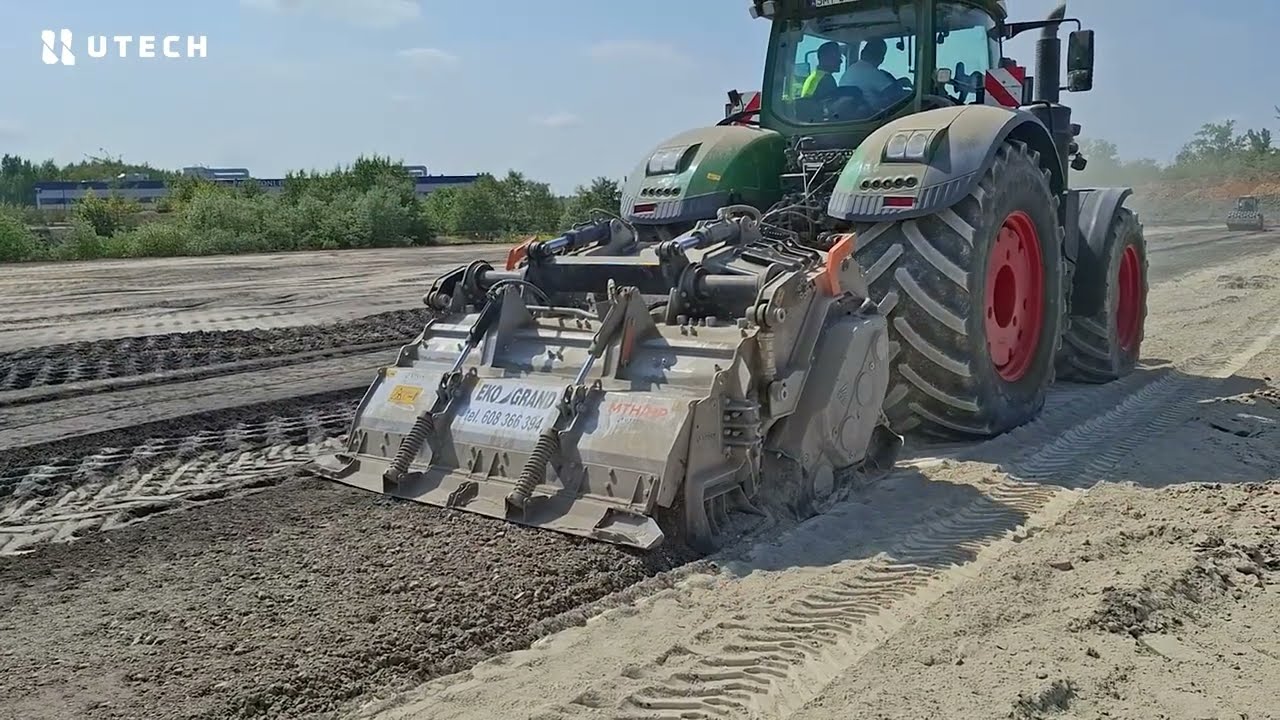 Fendt 1050 z FAE MTH/HP 225: Jak Skutecznie Stabilizować Podłoże?