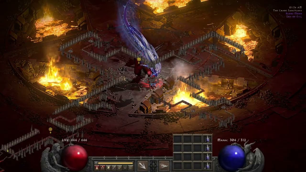 Testing Deadly Strike on the new Warlock Skill Echoing Strike