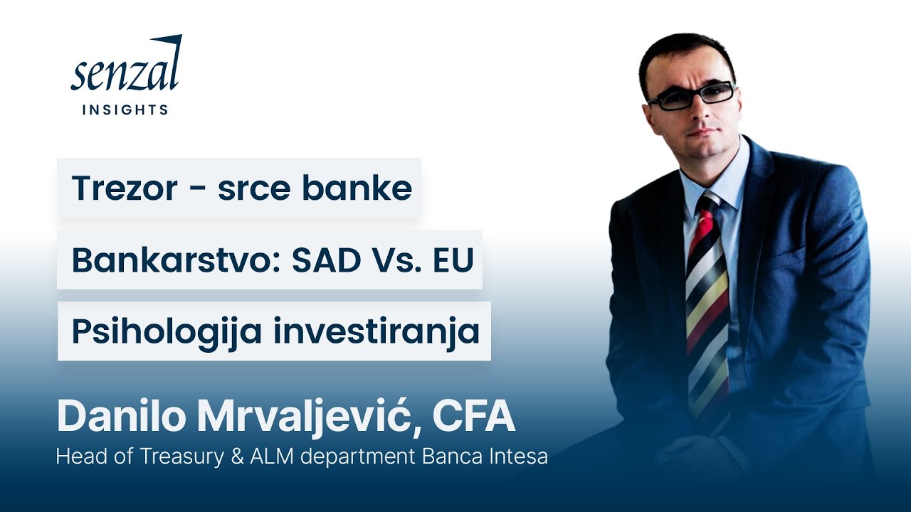 Više od bankara. Da li nas čekaju još veće kamate? Danilo Mrvaljević, CFA - Senzal Insights