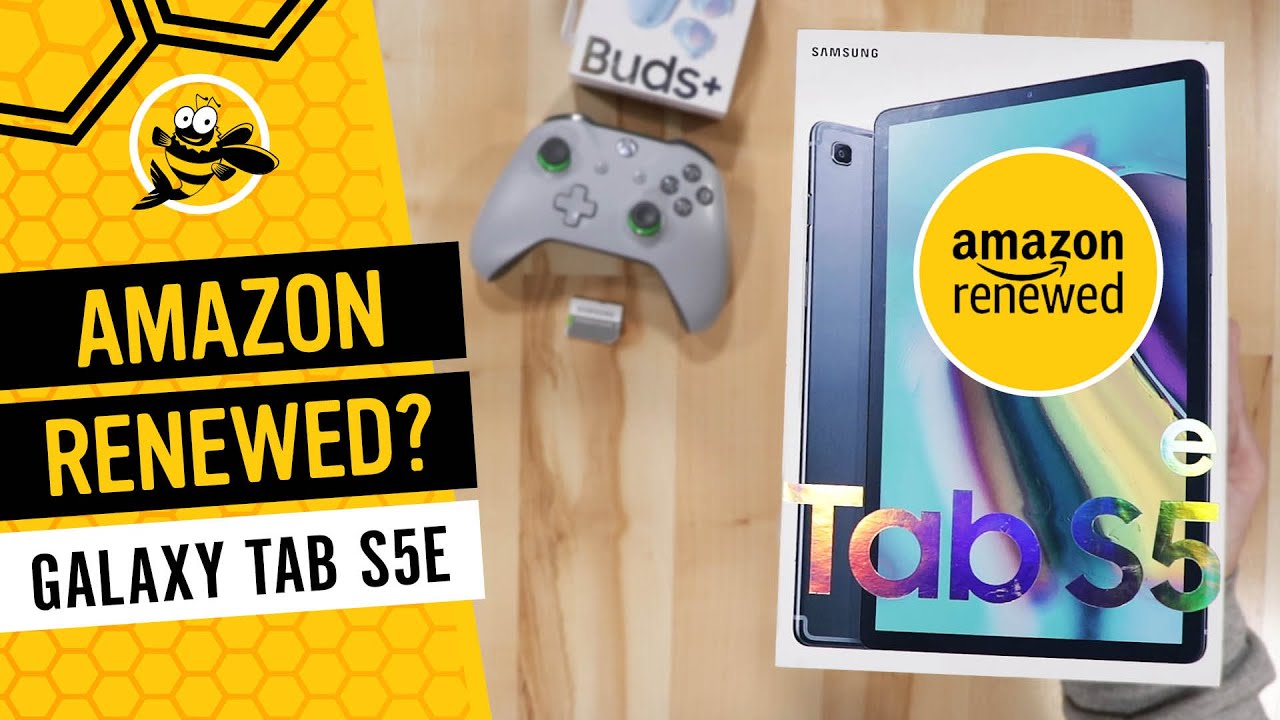 Samsung Galaxy Tab S5e Amazon Renewed - Unboxing and First Impressions