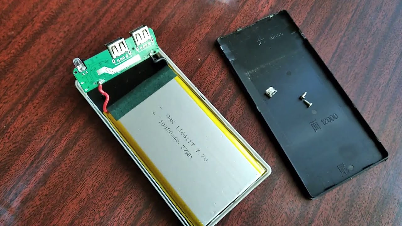 Замена микро USB в павербанке.