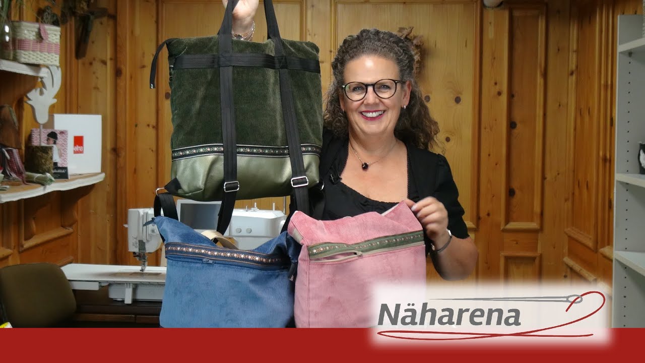Den praktischen Rucksack 