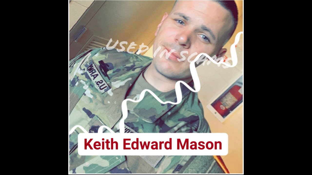 Keith Edward Mason images are used in Scams.