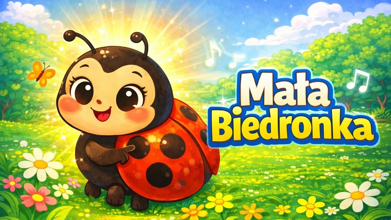 MAŁA BIEDRONKA - WESOŁA PIOSENKA DLA DZIECI O BIEDRONCE