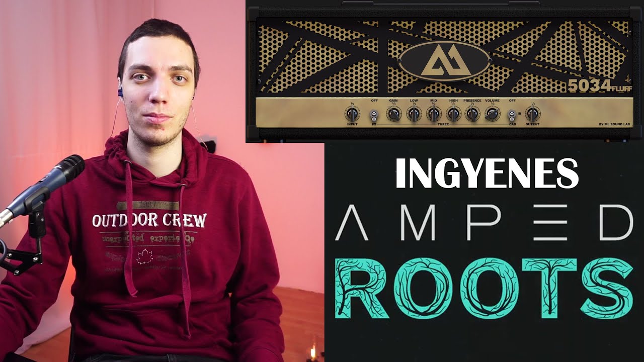 Homestúdió #3 - Ingyenes erősítőszimuláció beállítása, coverkészítés - ML Amped Roots