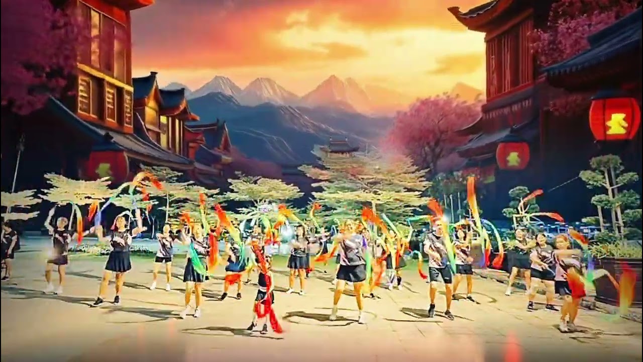 发大财 / 福建新年歌2026/ 彩带#新年 #广场舞 #彩带舞