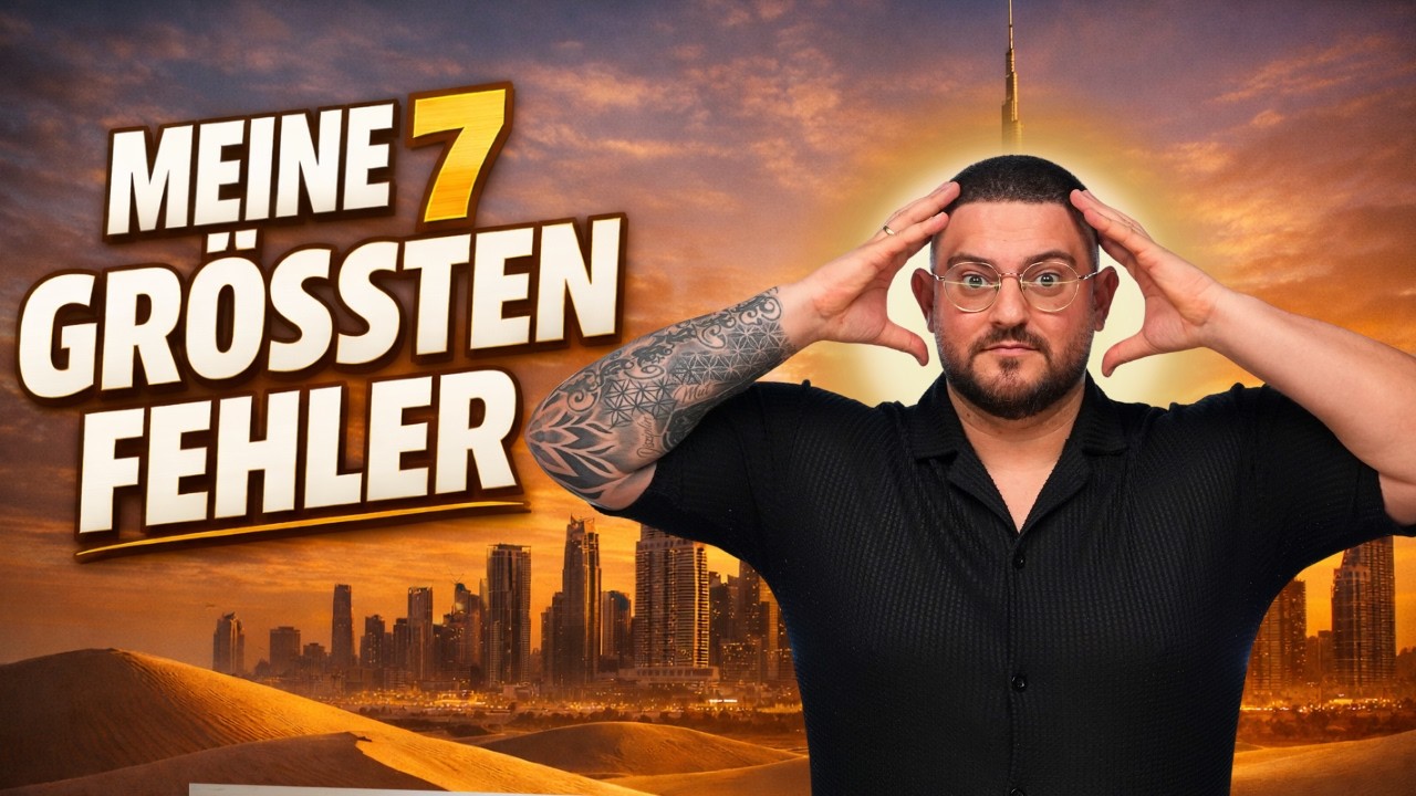 Ich habe fast alles verloren – diese 7 Fehler haben mich fast als Podcaster in Dubai zerstört