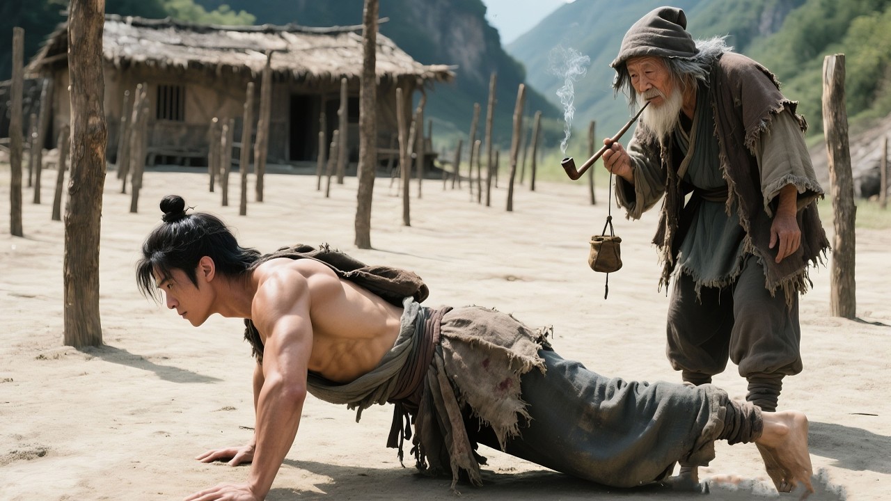 Kung Fu Movie! An old beggar teaches a boy Diamond Fist and helps him defeat all the masters!