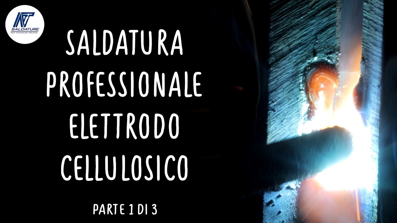 Come fare una SALDATURA professionale e dall'ottima tenuta con l'ELETTRODO cellulosico! Parte 1/3