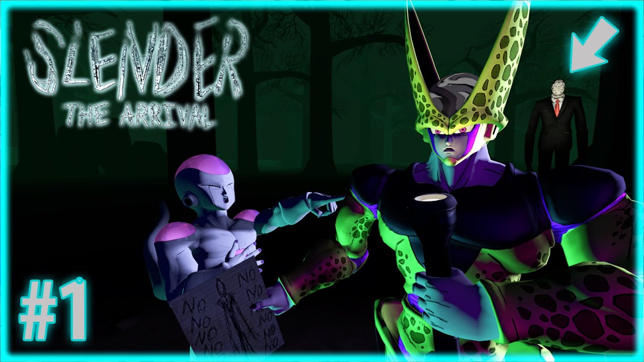 Perfect Cell Plays Slender The Arrival 1! FRIEZA LIED TO ME!