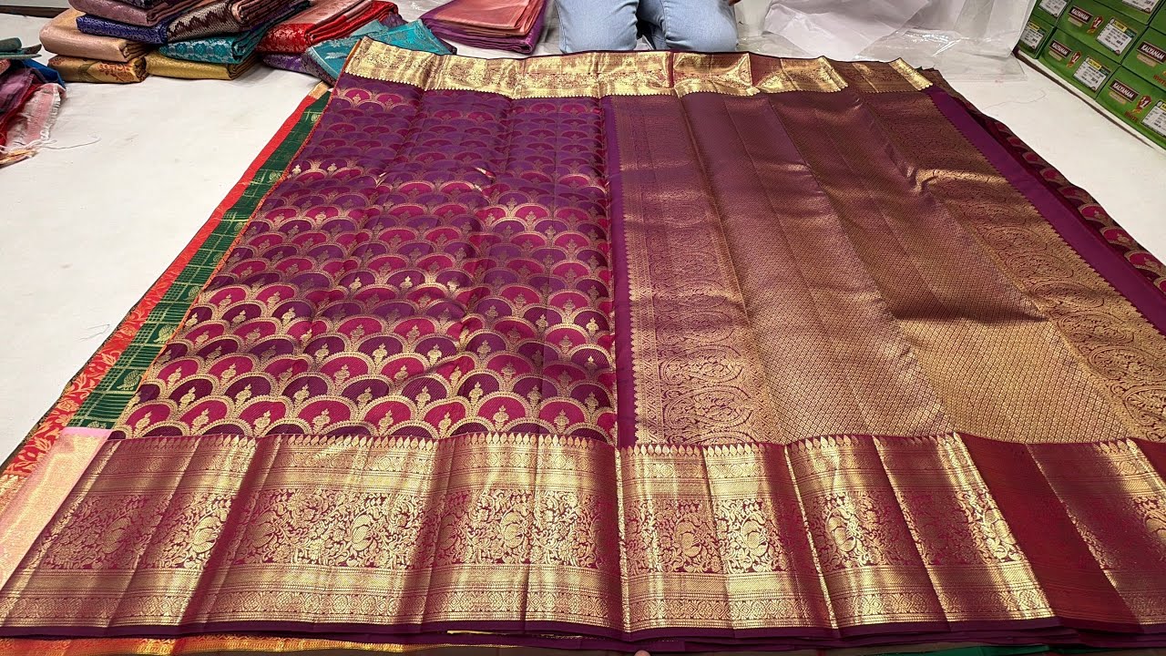 Chickpet Bangalore wholesale Silk sarees||Single saree courier available