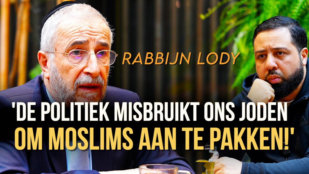 Salaheddine in gesprek met Rabbijn Lody van de Kamp over het islamofobe klimaat in Nederland