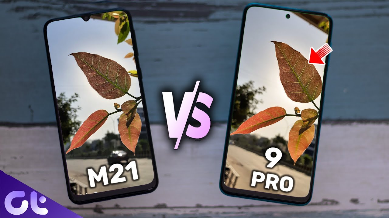 Redmi Note 9 Pro vs Samsung Galaxy M21 Camera Comparison | Unexpected Results | Guiding Tech