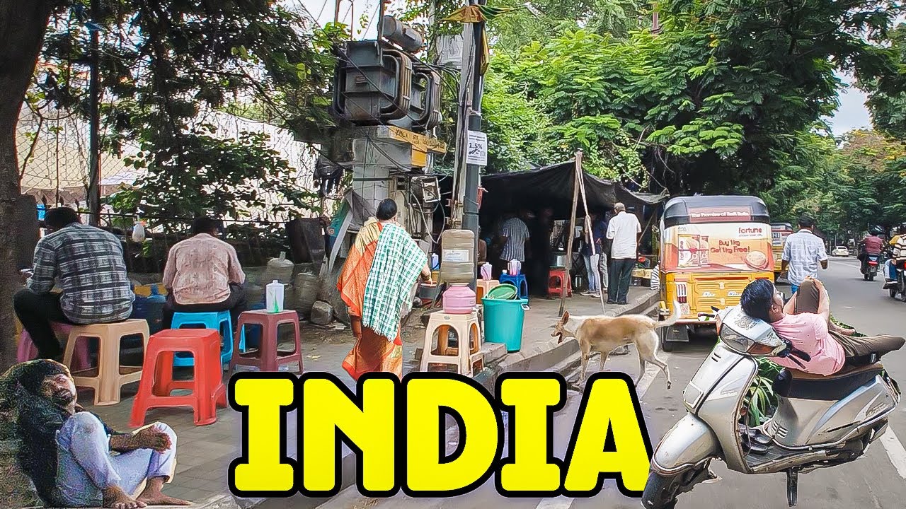 🇮🇳 Настоящая жизнь в Индии 2025 | Нефильтрованные улицы & Повседневная жизнь 4K