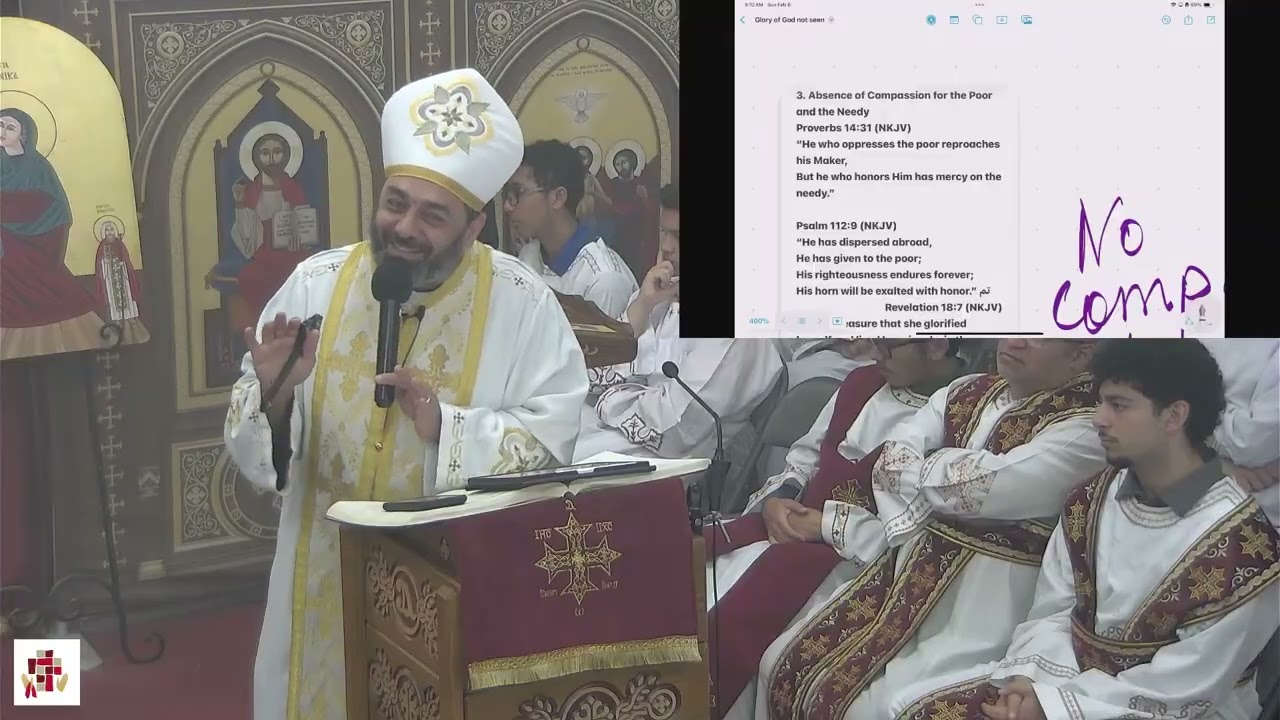 Невидимая слава Божья — от отца Павла Баки Михаила.